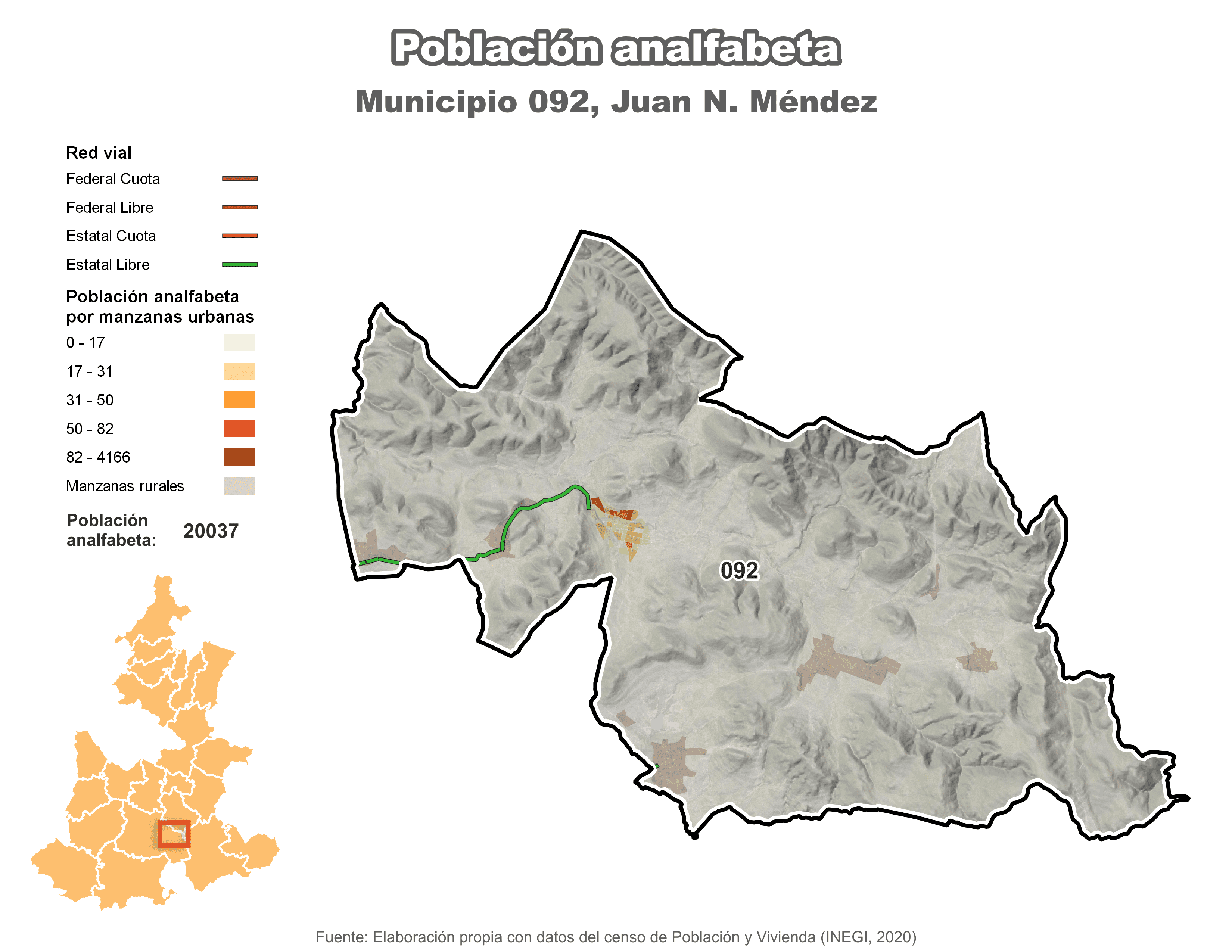 Subsecretaría De Planeación Población Analfabeta Municipio De Juan N Mendez 4509